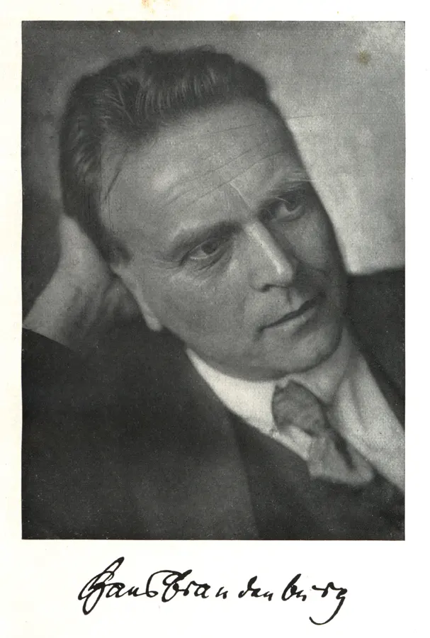 Porträt von Hans Brandenburg
